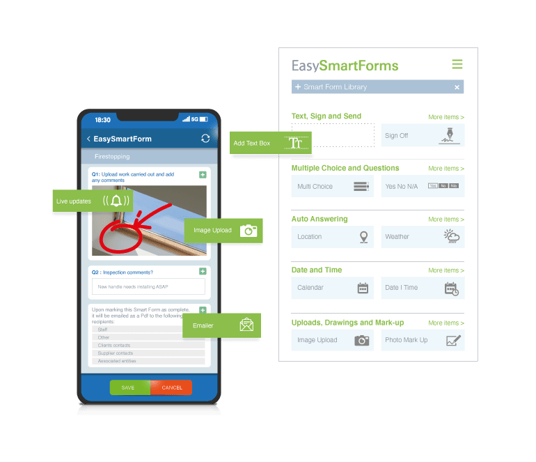 Firestopping App | EasySmartForms